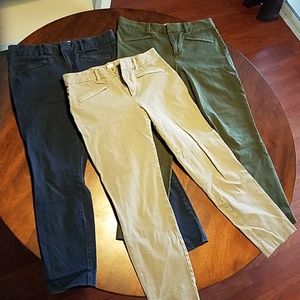 GAP regular skinny ankle pants